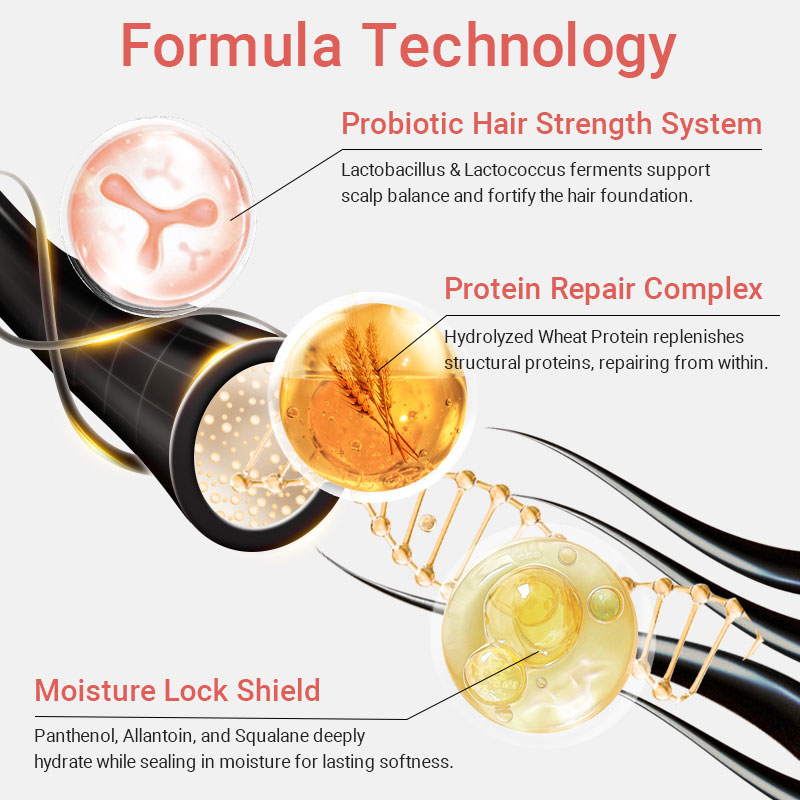 private label microbiome balance strengthening conditioner